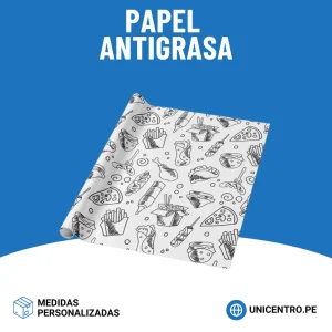 papel antigrasa personalizado