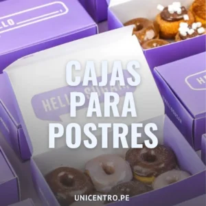 Cajas para Postres