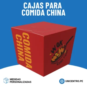 CAJAS PARA COMIDA CHINA