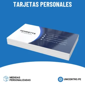 Tarjetas Personales