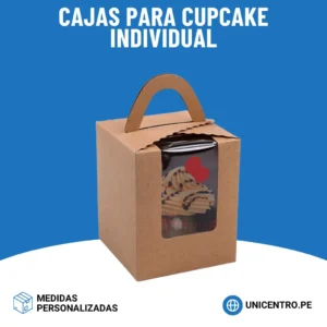 Cajas para Cupcakes Individuales